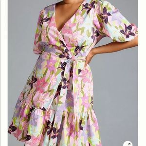 Hutch Puff-Sleeve Dress from Anthropologie XSP
